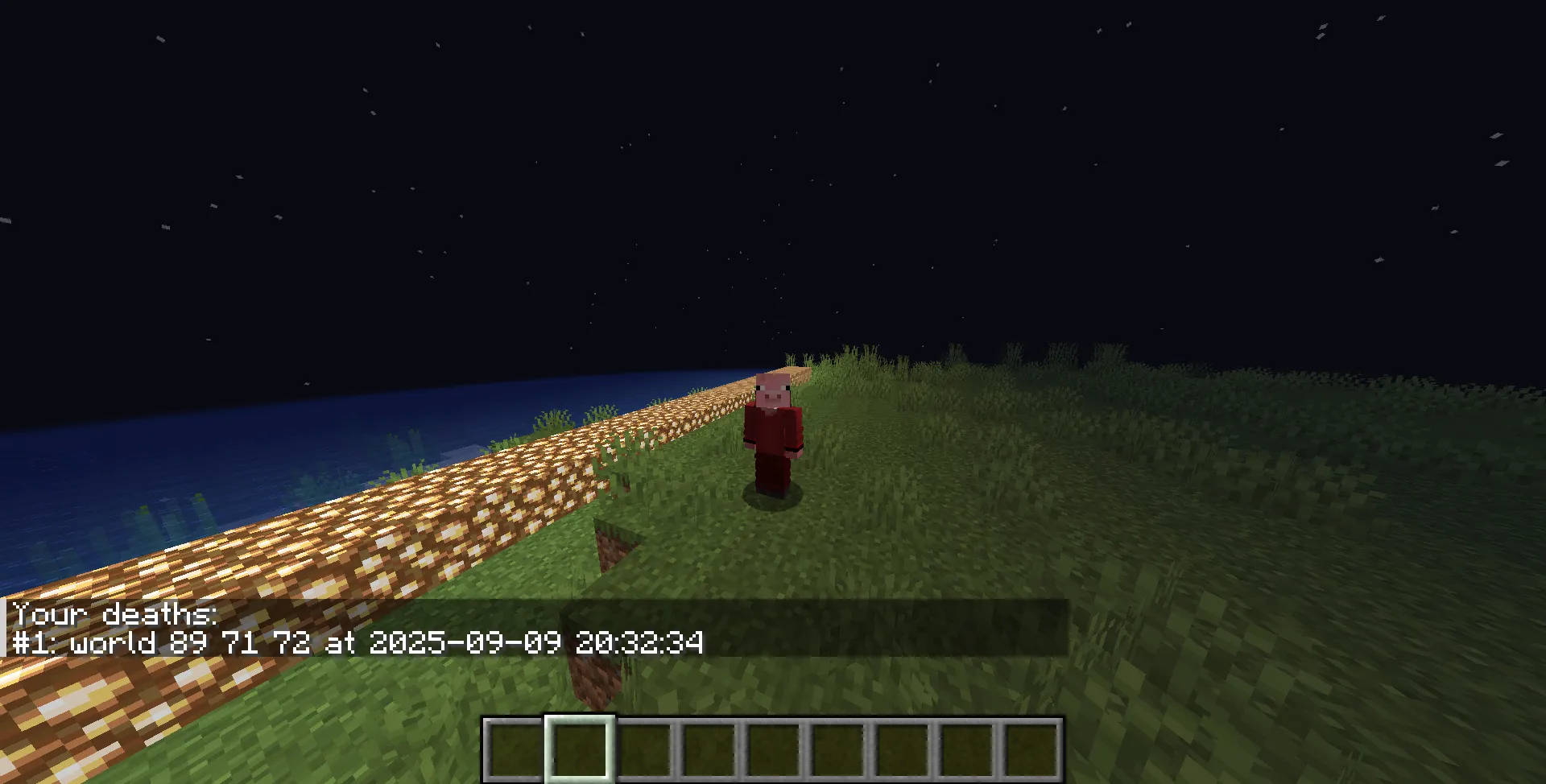 DeathCoords+ — скриншот 1 (Плагины, Minecraft)