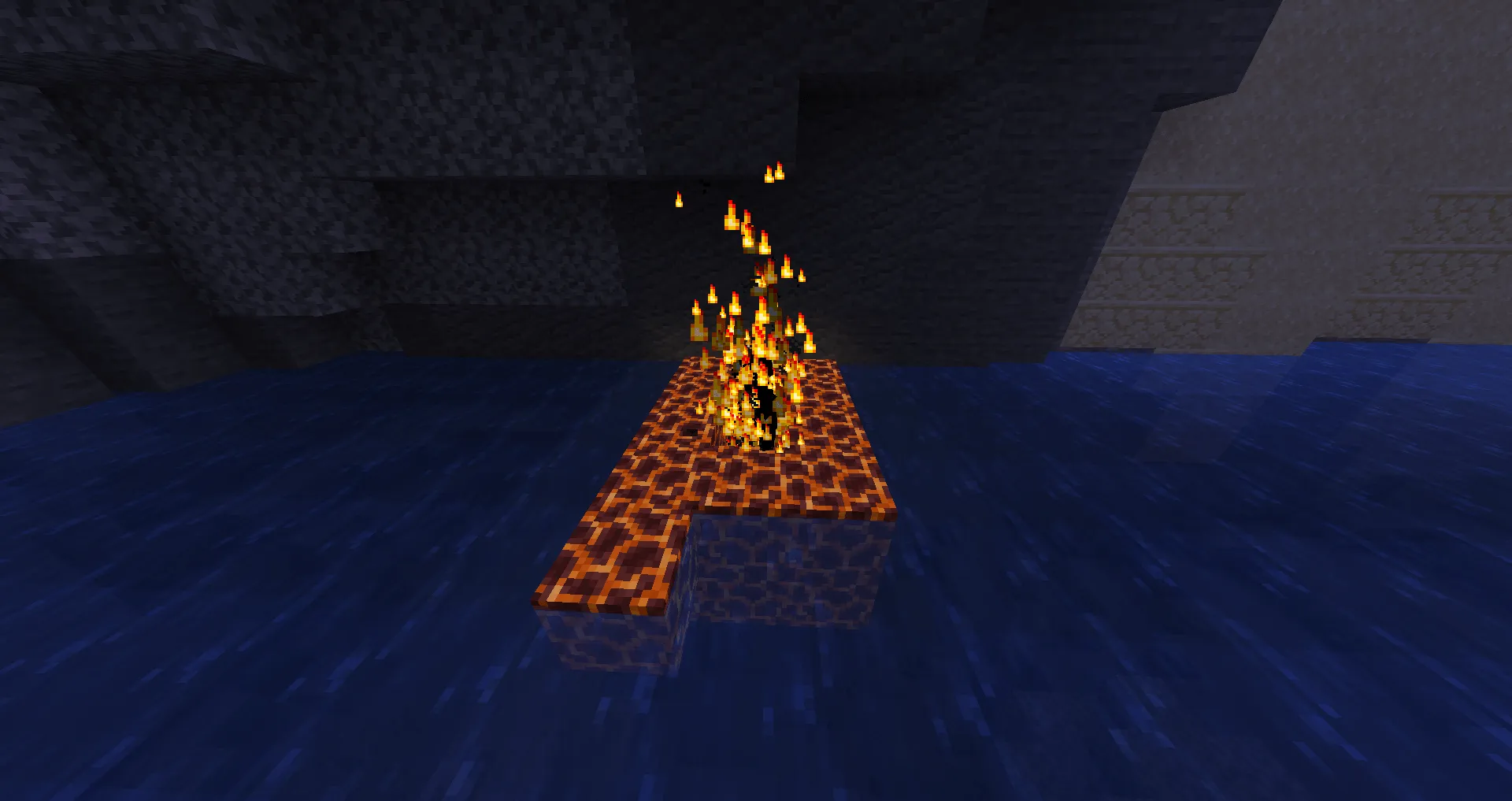 SCP-457, The Burning Man, Моды, Minecraft