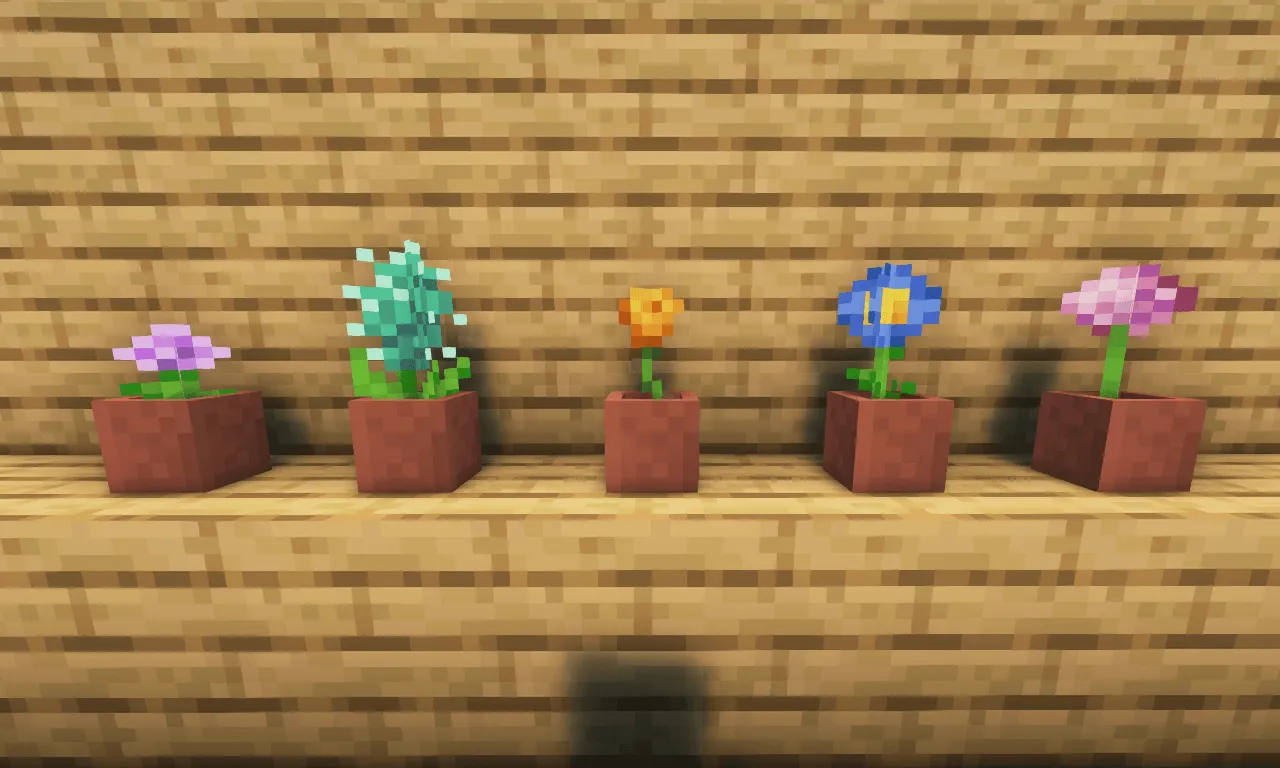 Flowerary, Моды, Minecraft