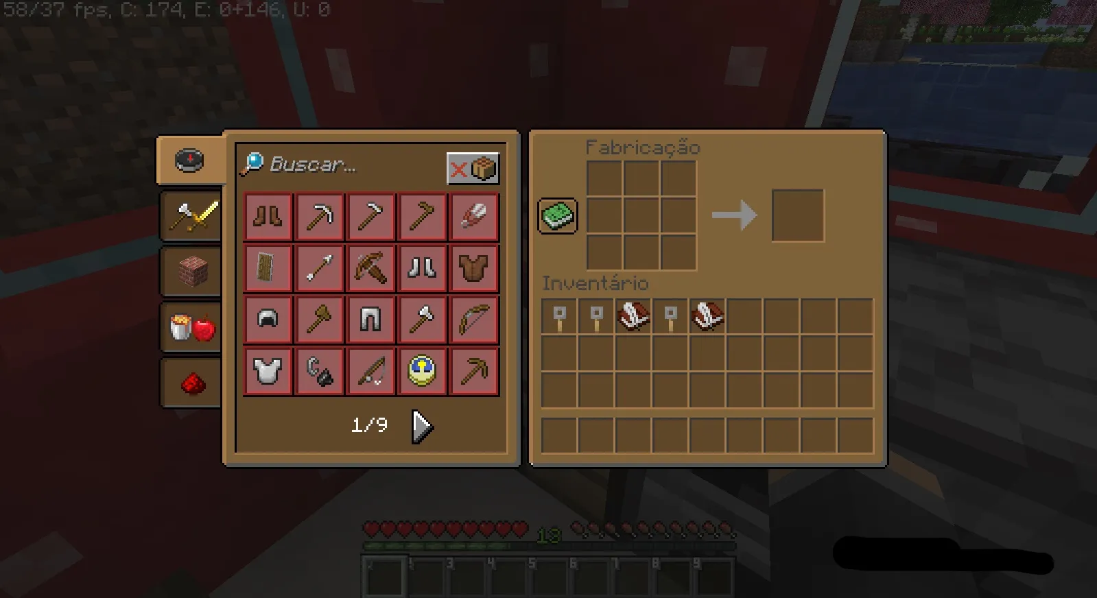 Better GUI's (Redsigned and recolored), Текстуры, Minecraft