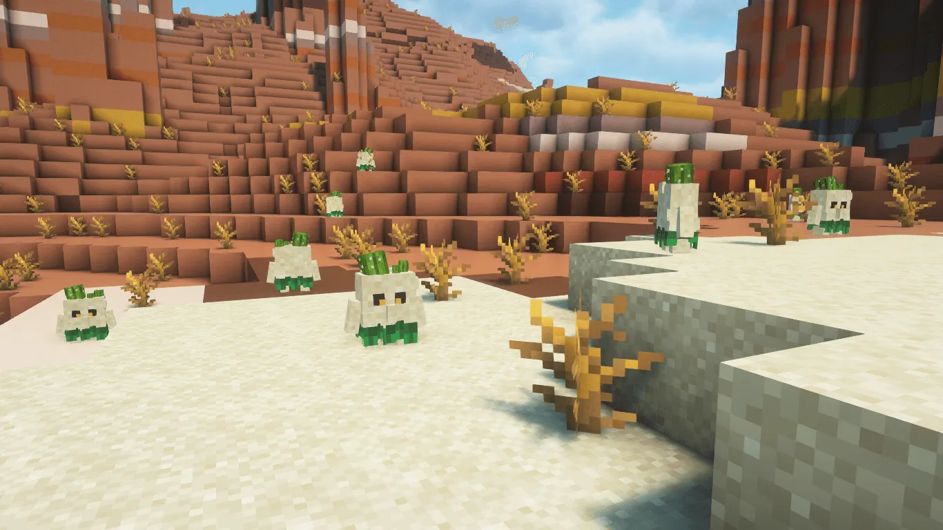 Natural Golem, Моды, Minecraft