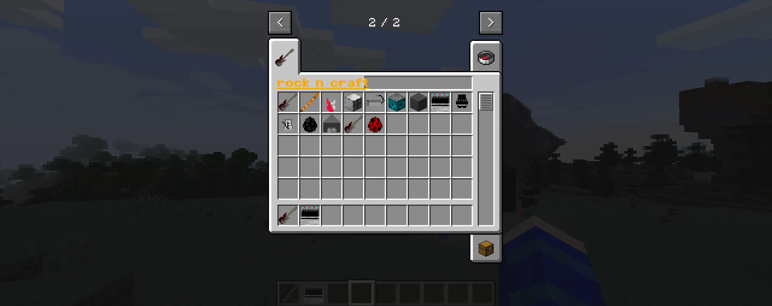 rock n craft, Моды, Minecraft