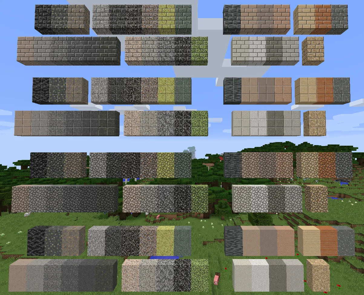 Geology - Rocks & Minerals, Моды, Minecraft