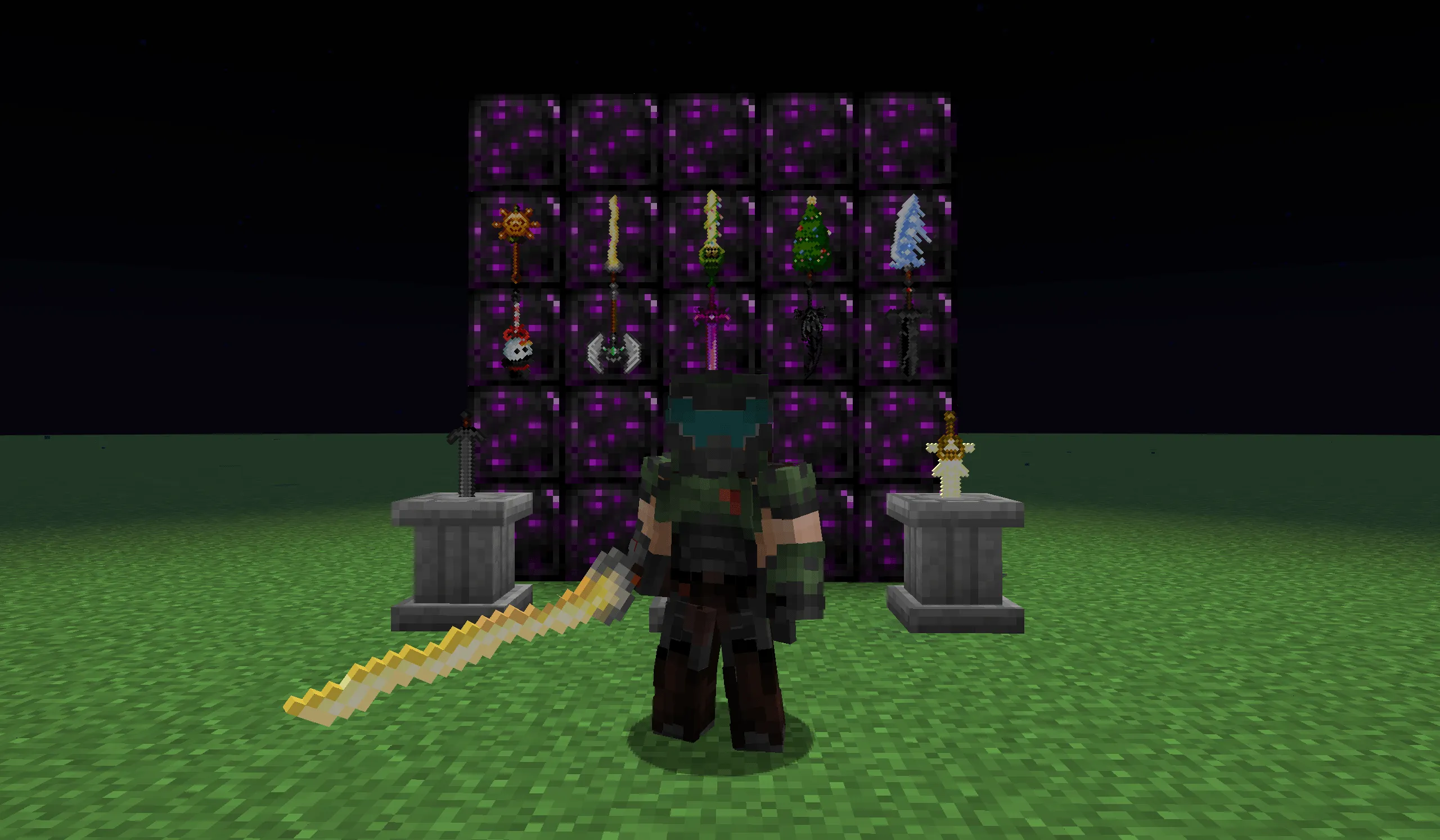 Wither's Weapons Epic Fight Compatible, Дата-паки, Minecraft