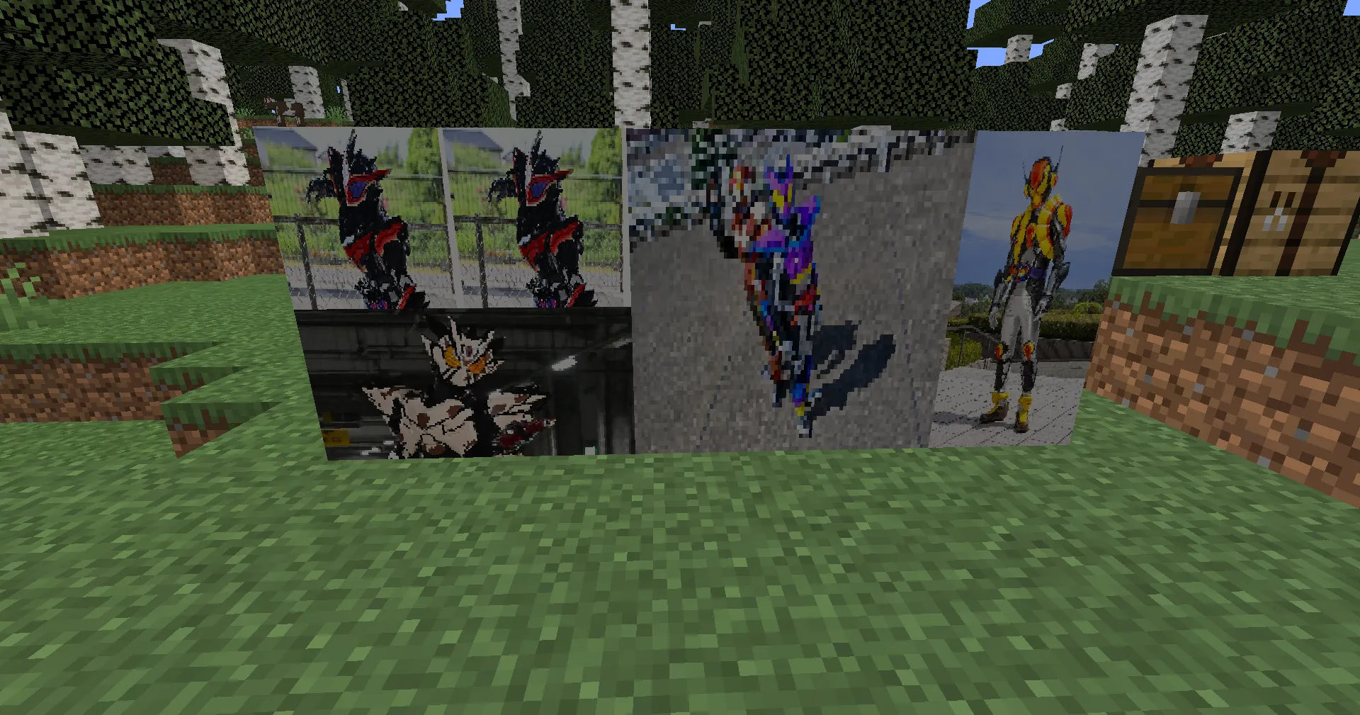 kamen rider gavv, Моды, Minecraft