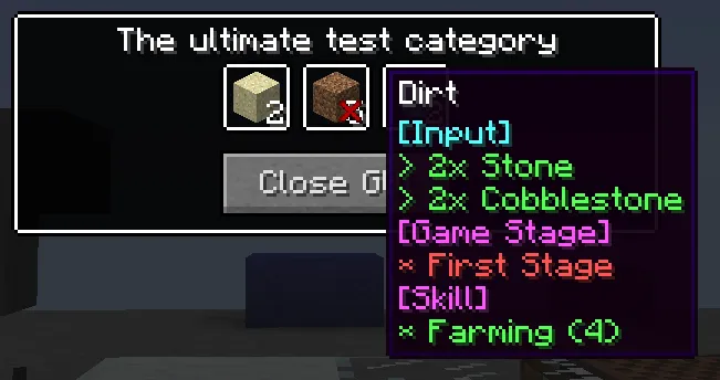 SelectionGUI Crafting - Continued, Моды, Minecraft