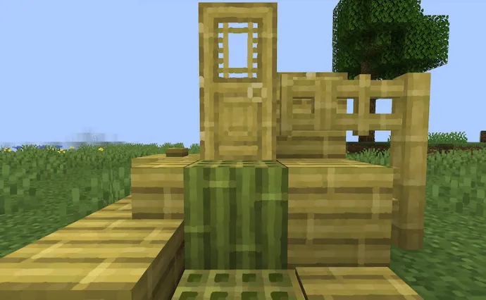 Pixel to circle, Текстуры, Minecraft