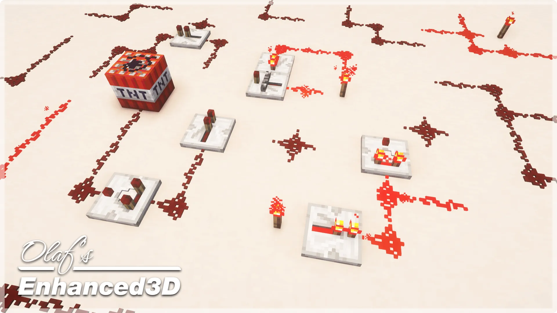 Olaf's Enhanced 3D — скриншот 5 (Текстуры, Minecraft)