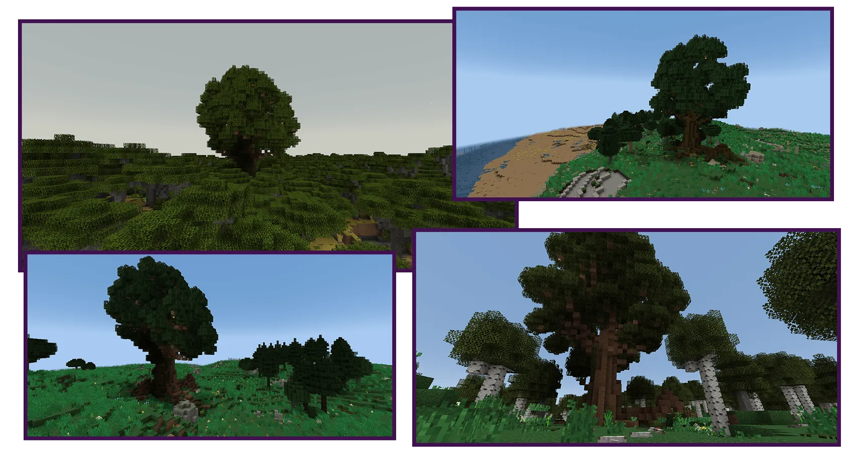 TFC Structures - Mother of Trees — скриншот 1 (Моды, Minecraft)