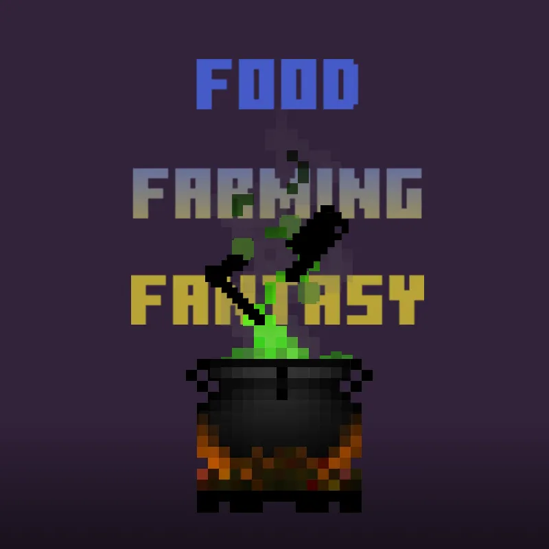 Food Farming & Fantasy  — скриншот 1 (Модпаки, Minecraft)