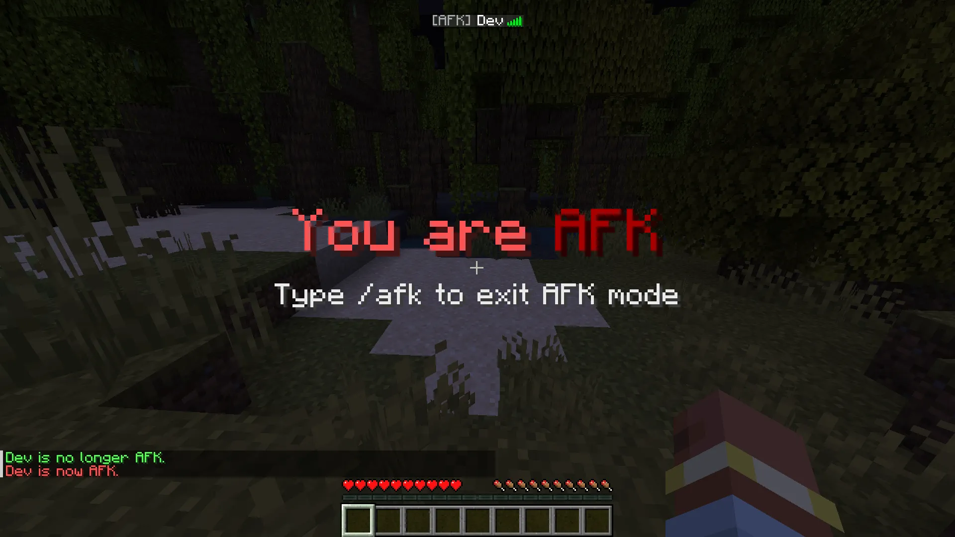 EasyAFK (Fabric/Quilt/Forge/Neoforge), Моды, Minecraft