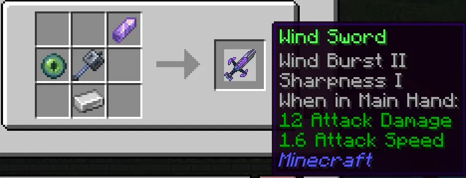 Mace Variants (RPG Theme), Моды, Minecraft