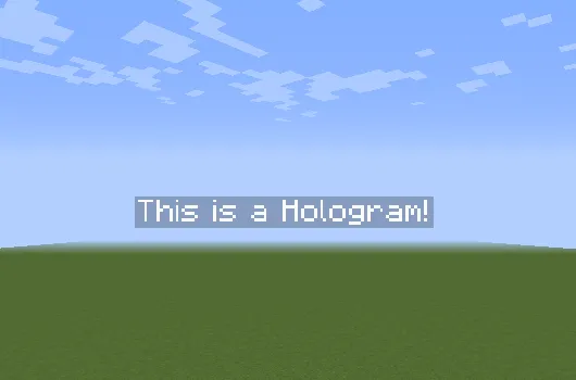 Holograms Fabric — скриншот 3 (Моды, Minecraft)