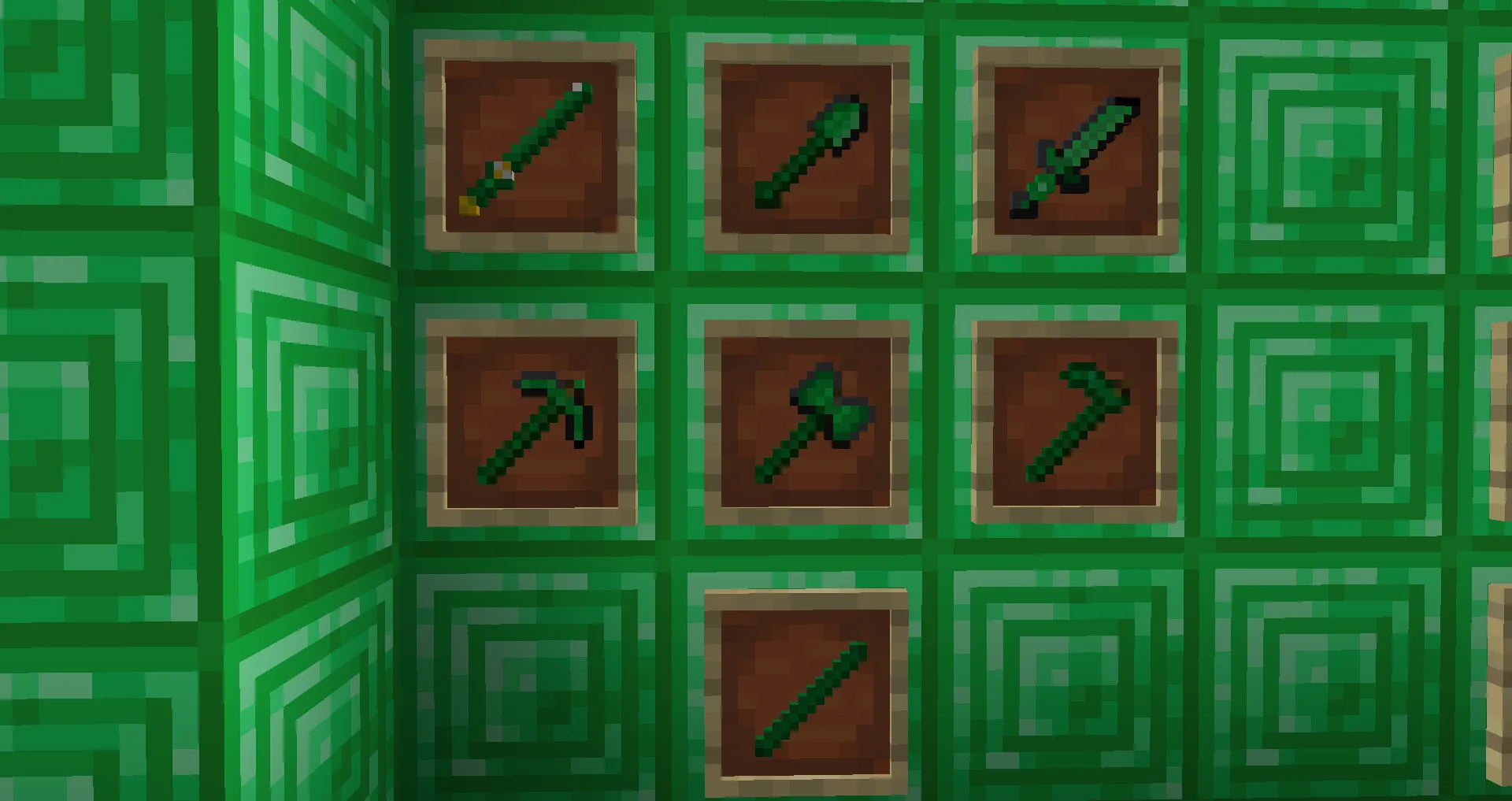 DiamondEmerald Items, Моды, Minecraft