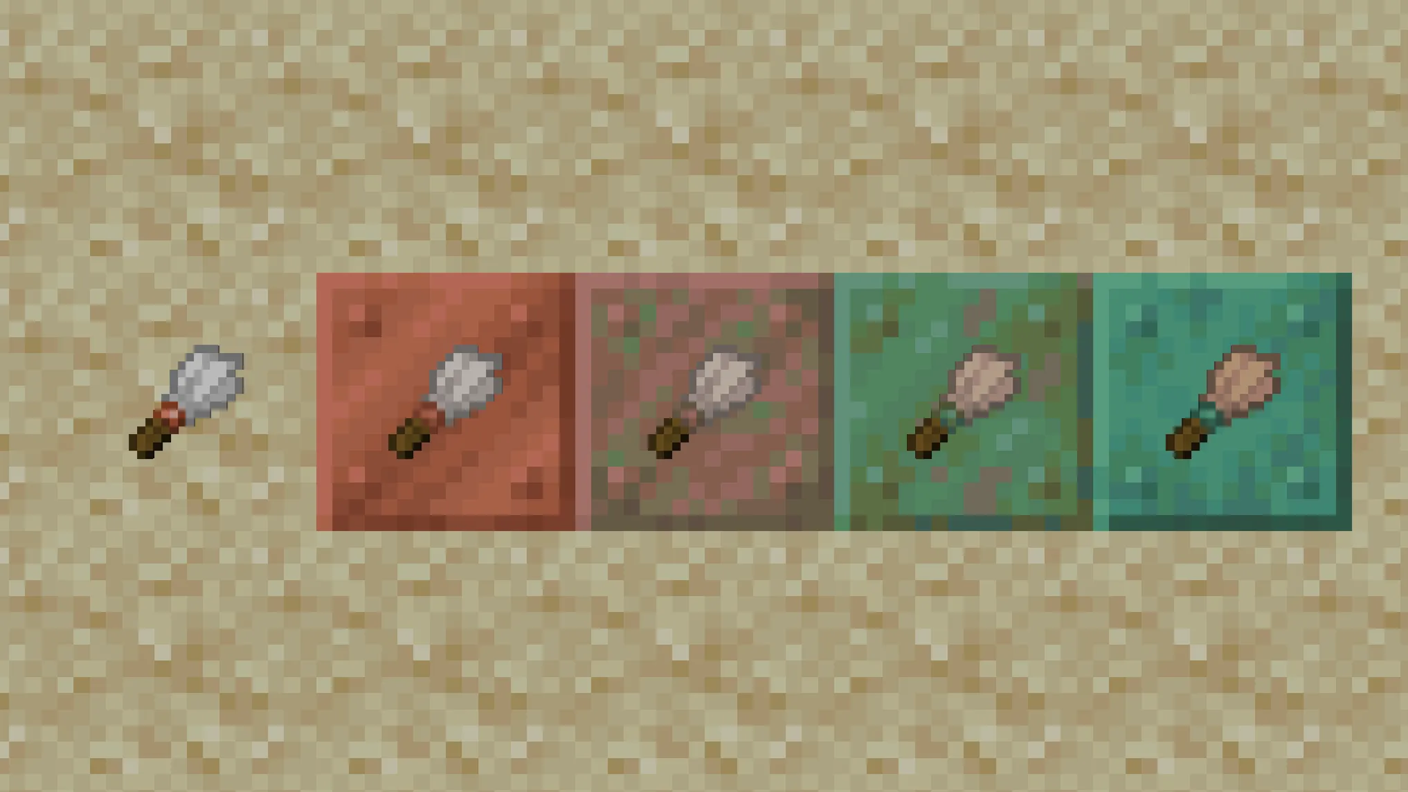 Visual Brush Durability, Текстуры, Minecraft