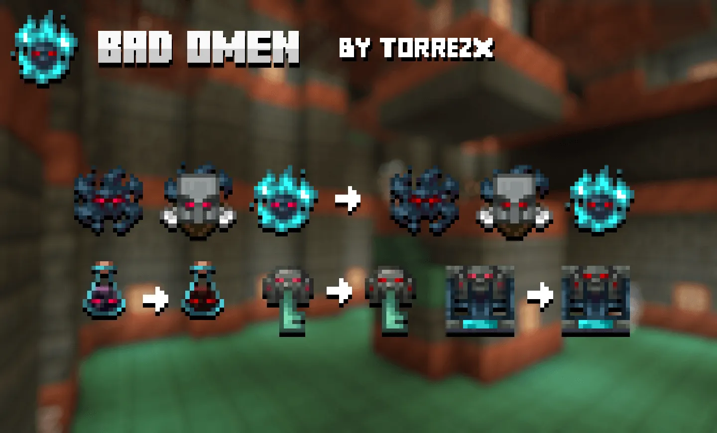Torrezx-Bad omen, Текстуры, Minecraft