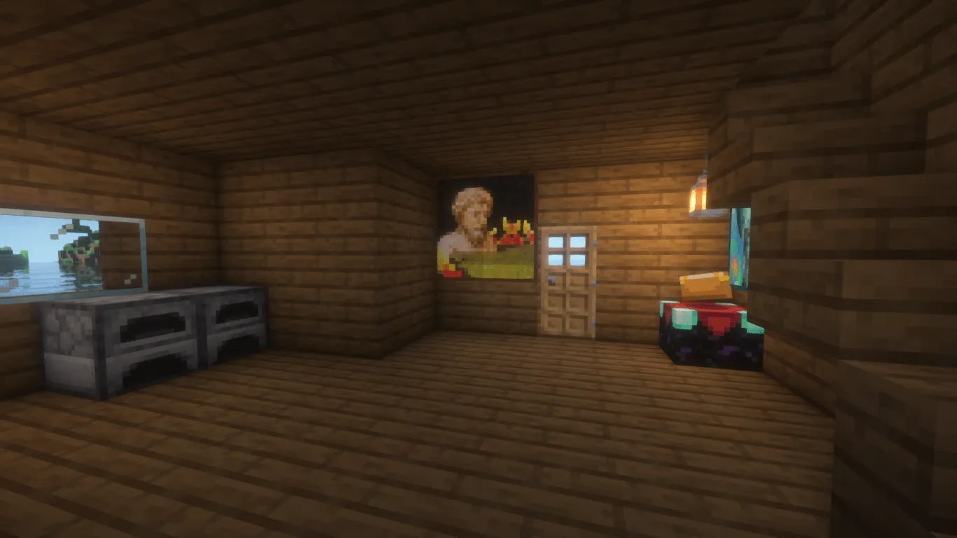 Floating Water House, Карты, Minecraft