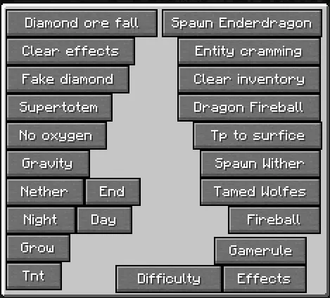 Troll Gui, Моды, Minecraft