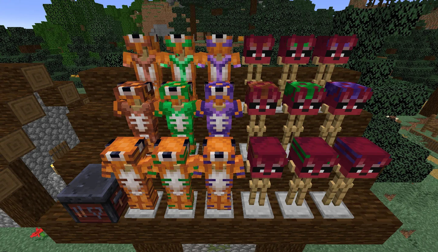 Foksi Bum Beginning, Моды, Minecraft