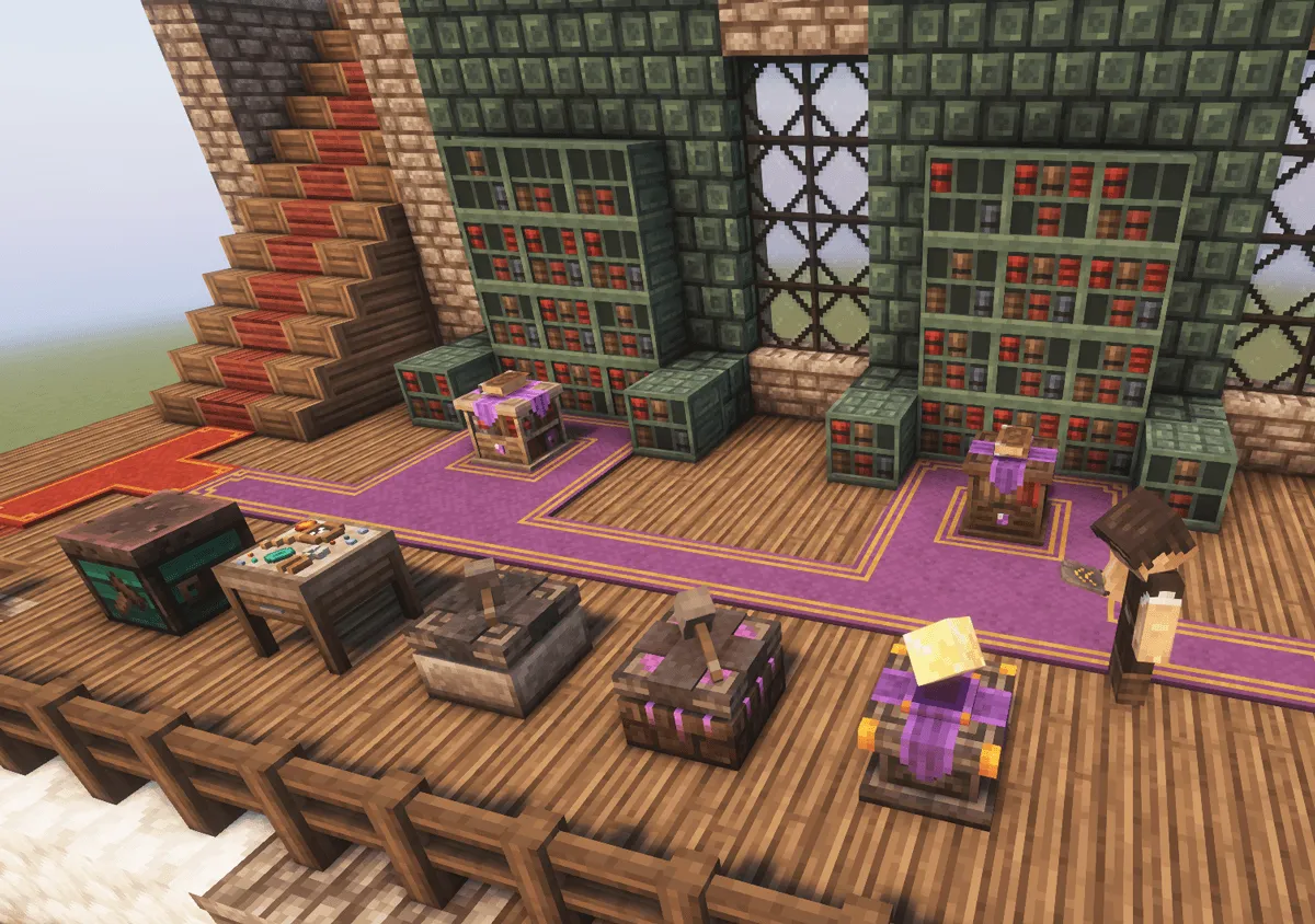 Excalibur | Apotheosis Support — скриншот 1 (Текстуры, Minecraft)