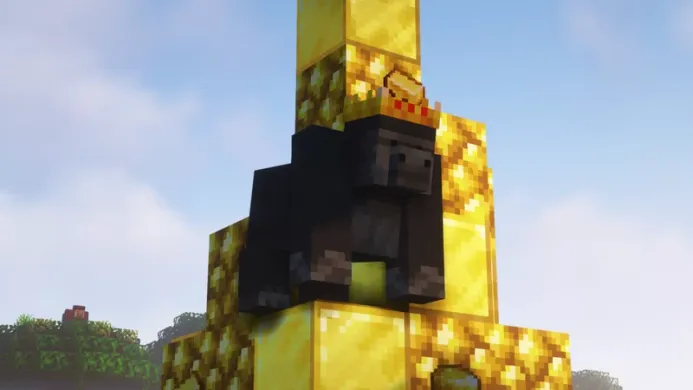Gorillas - Return to MONKE. — скриншот 3 (Текстуры, Minecraft)