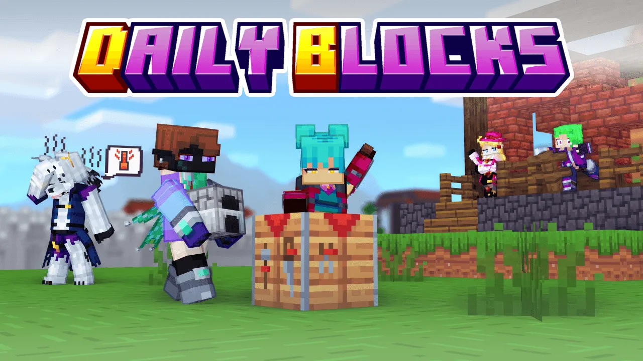 DAILY BLOCKS, Текстуры, Minecraft