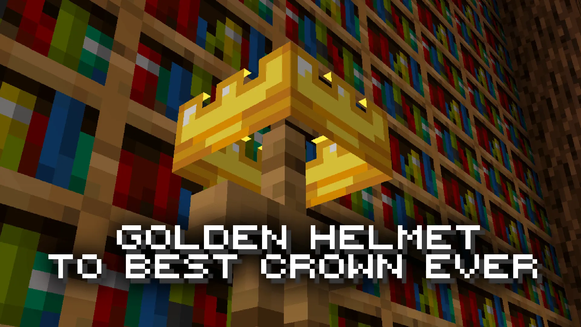 Golden Helmet to Best Crown Ever — скриншот 1 (Текстуры, Minecraft)
