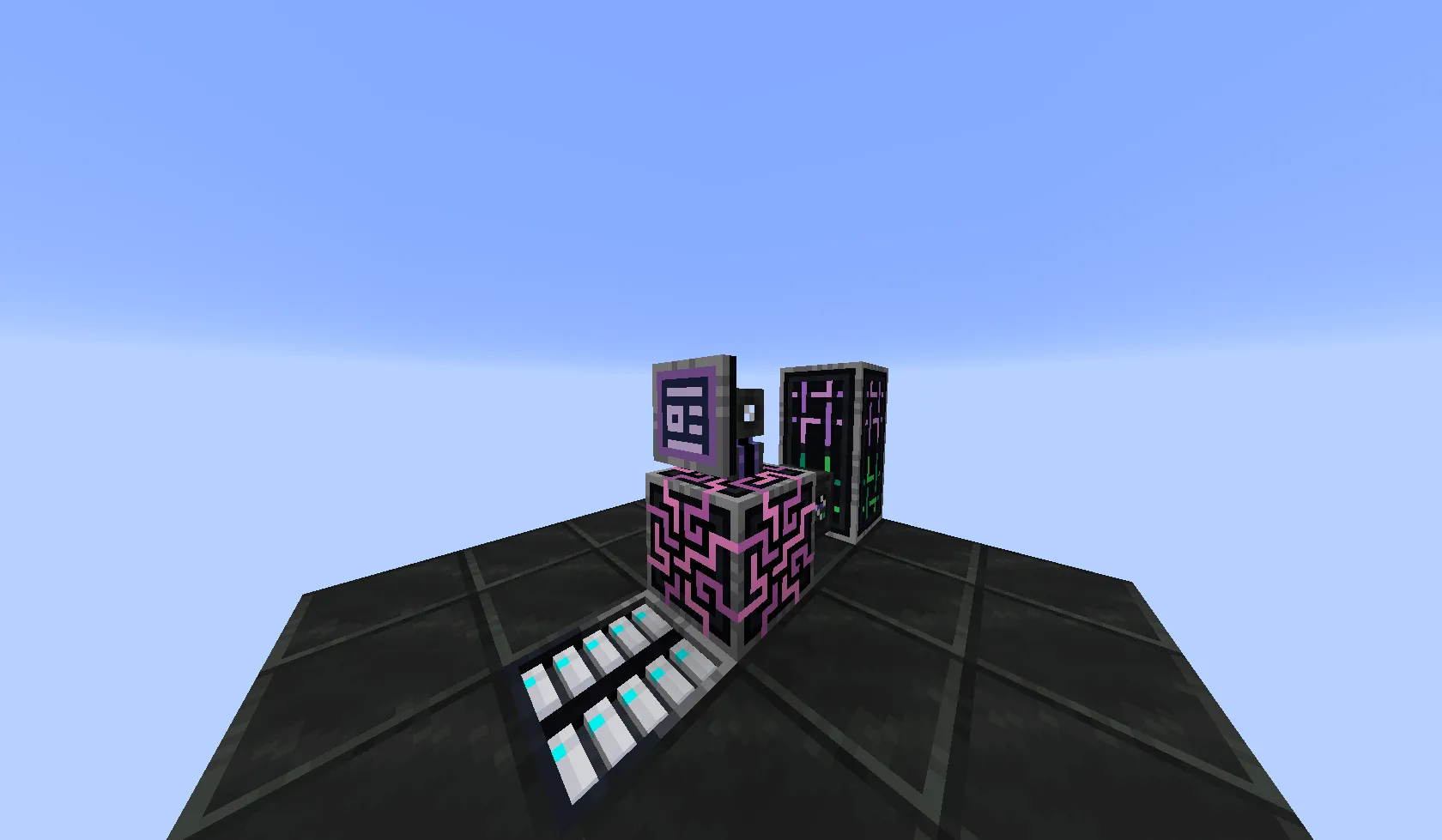 AE2: Full BackPort | White & Black — скриншот 3 (Текстуры, Minecraft)