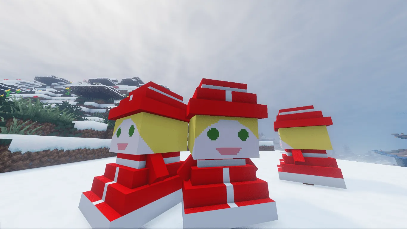 Ambush Padoru — скриншот 1 (Моды, Minecraft)