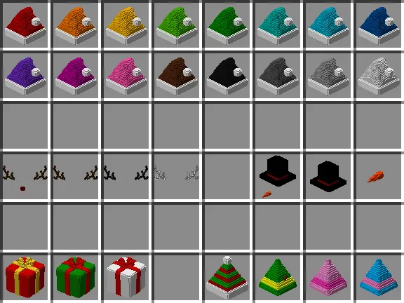 Christmas Accessories 32x — скриншот 1 (Текстуры, Minecraft)