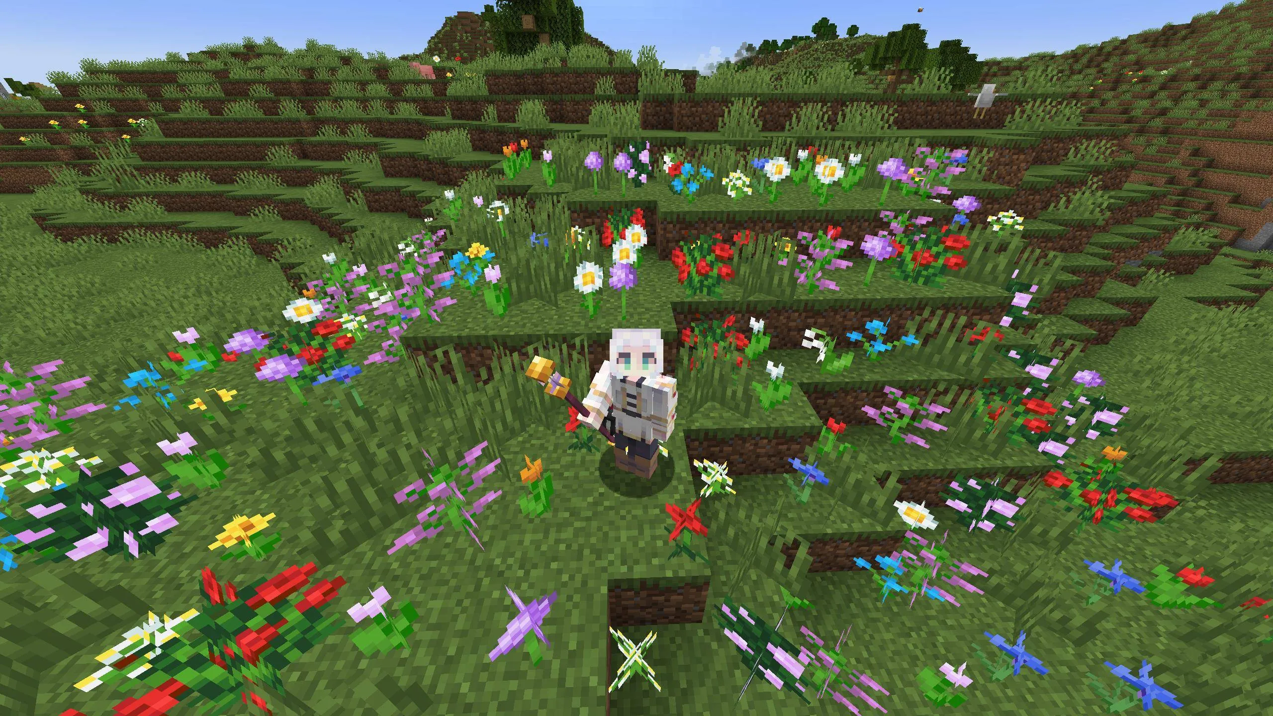 Flower Field Spell, Моды, Minecraft