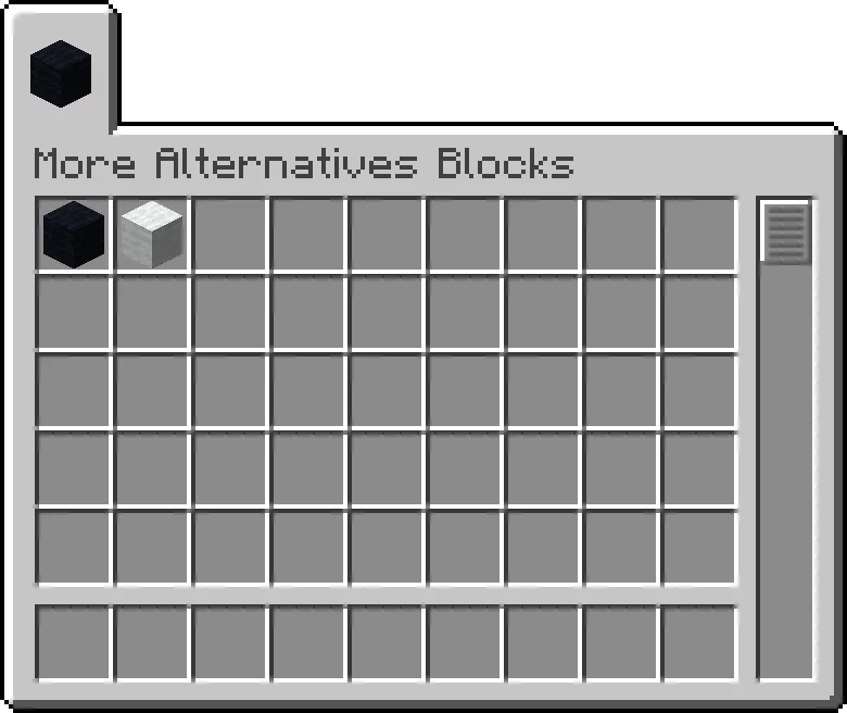 More Alternatives, Моды, Minecraft