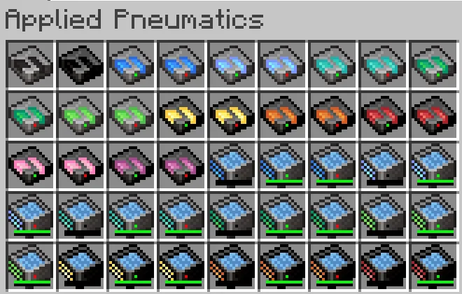 Applied Pneumatics, Моды, Minecraft