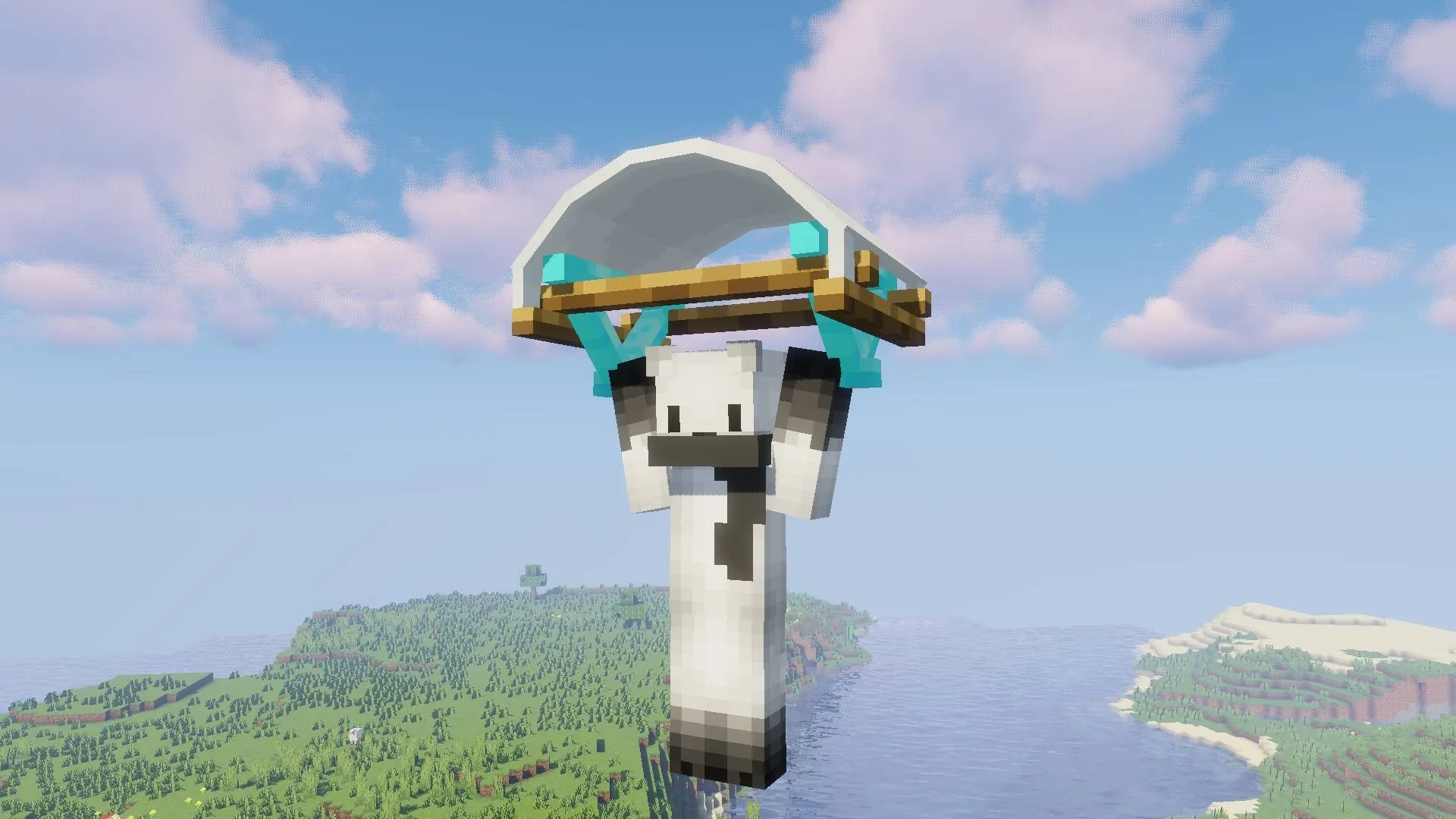 Gliding — скриншот 1 (Моды, Minecraft)