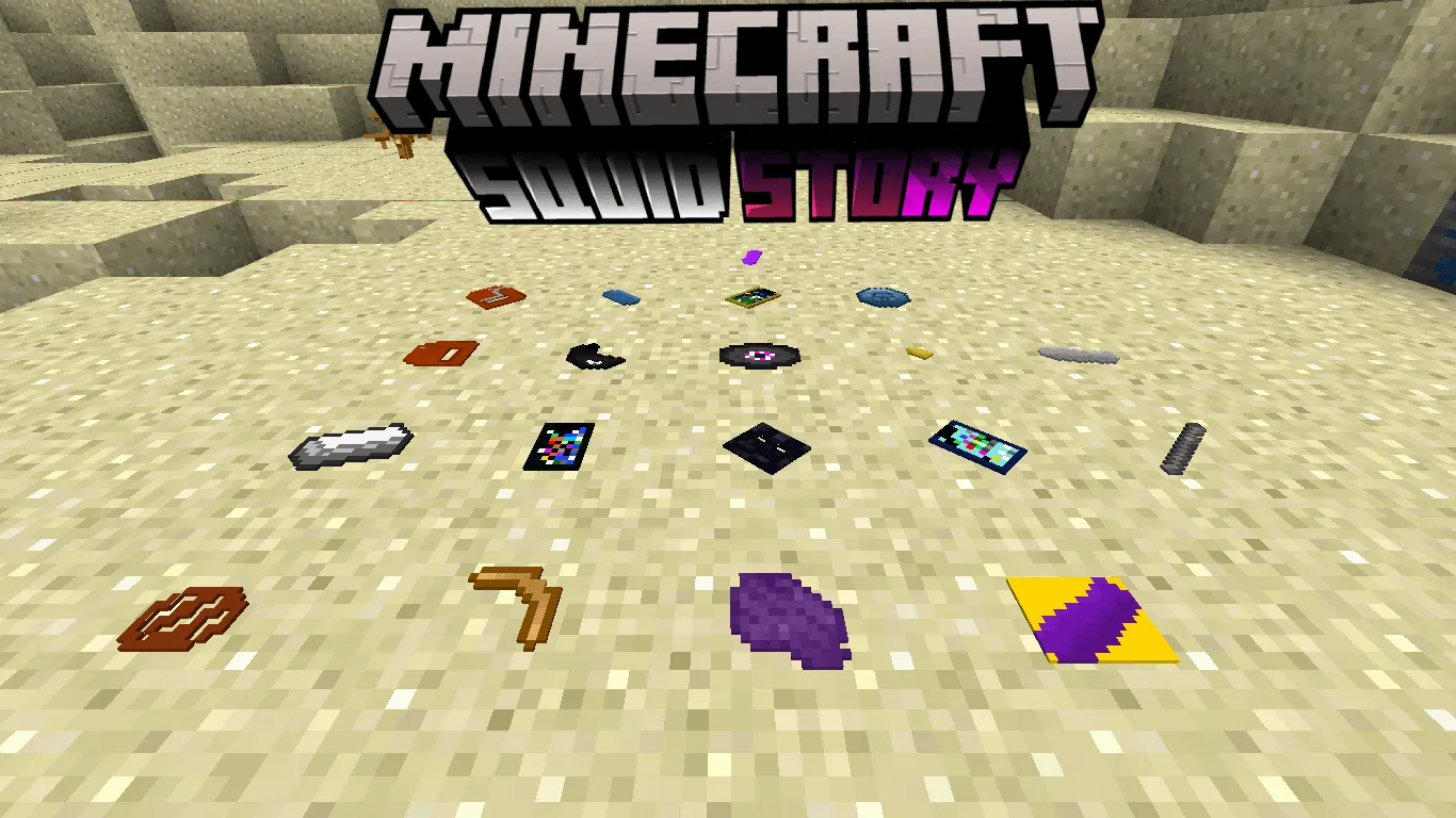 Squid Story, Моды, Minecraft