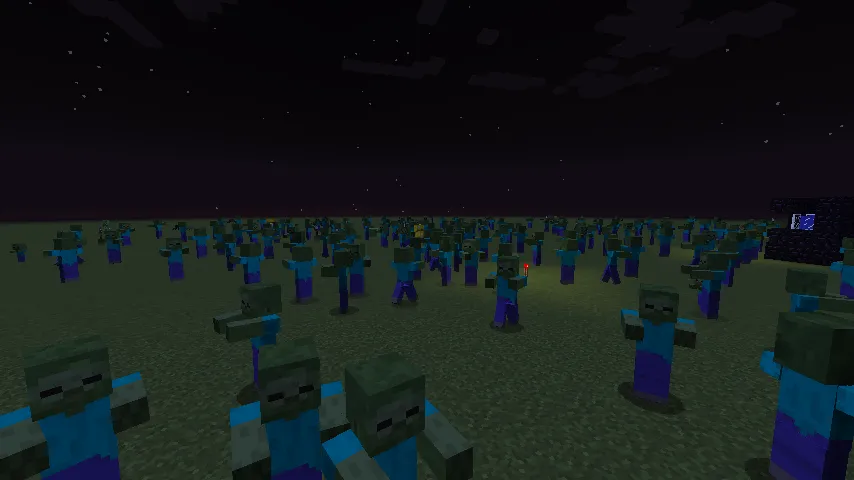 Night Lucky Block, Кастомизации, Minecraft