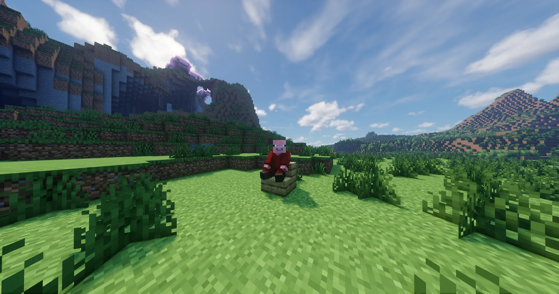 Stair Seat + — скриншот 1 (Плагины, Minecraft)