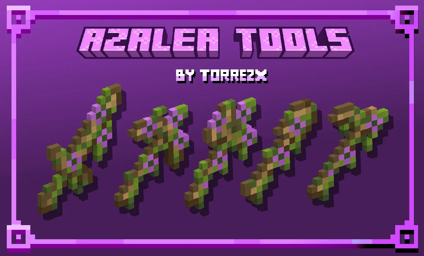 Torrezx-Azalea tools, Текстуры, Minecraft