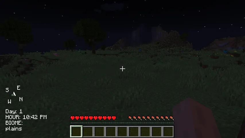 SimpleClockHUD — скриншот 1 (Моды, Minecraft)