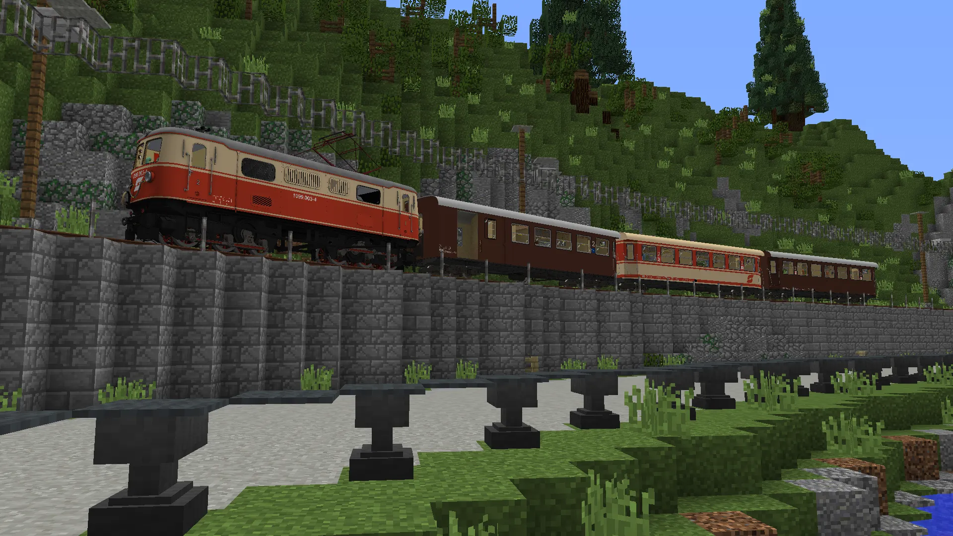 Austrian Narrow Gauge (760mm) IR Pack — скриншот 4 (Текстуры, Minecraft)