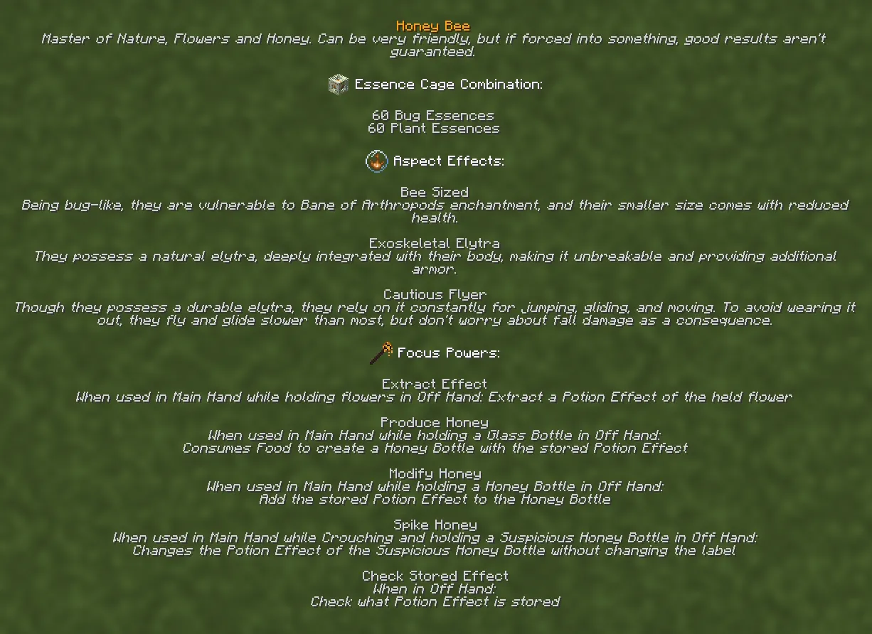 Aspects: CF, Моды, Minecraft