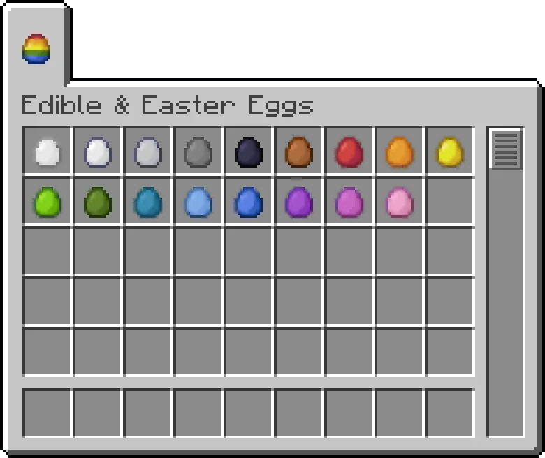 Edible And Easter Eggs, Моды, Minecraft