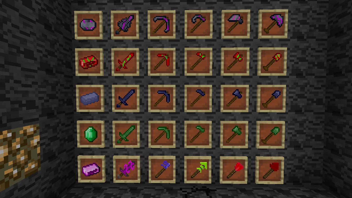 Vaniadd, Моды, Minecraft