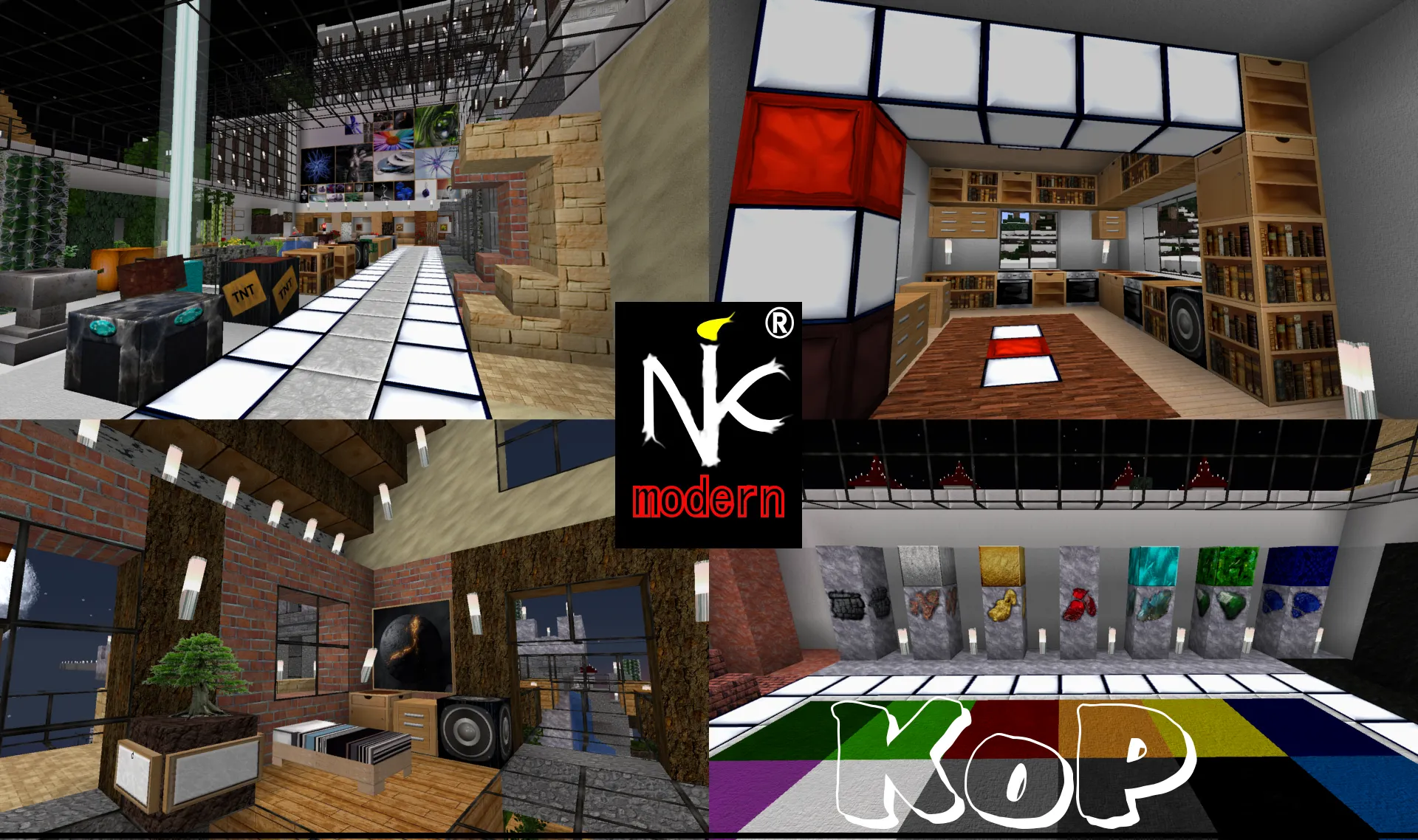 KoP Photo Realism modern 128x128 — скриншот 2 (Текстуры, Minecraft)
