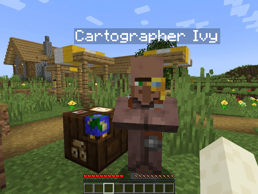 Custom Villager Names — скриншот 2 (Моды, Minecraft)