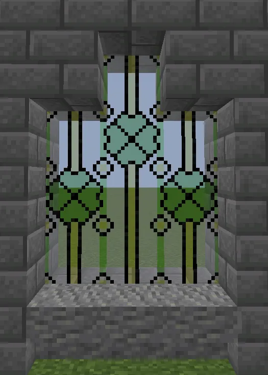 Dary's Decoratives:  Mosaic Glass, Моды, Minecraft