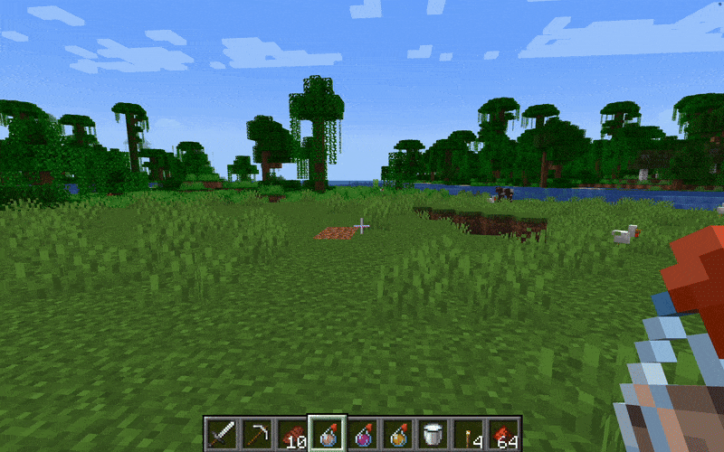 Without Potion Particles - Enhanced Visual Clarity — скриншот 1 (Текстуры, Minecraft)