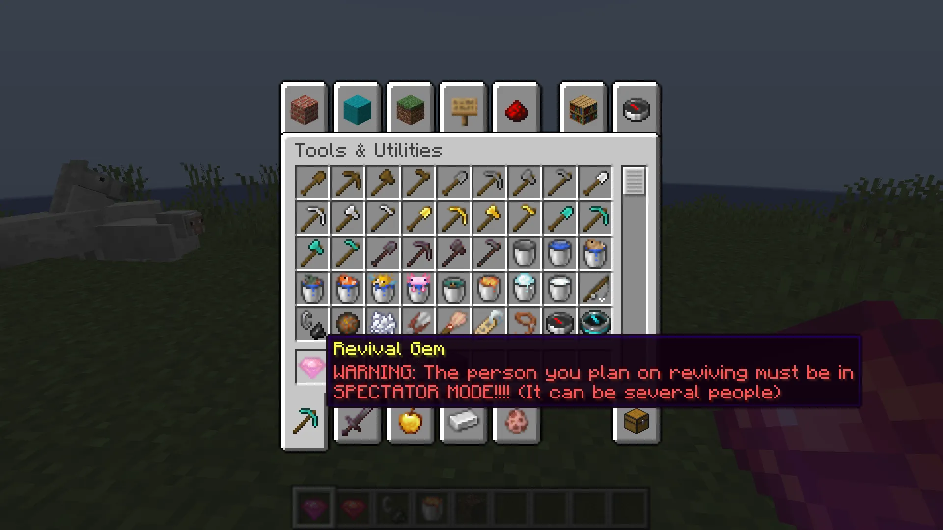 Revival Gem — скриншот 2 (Моды, Minecraft)