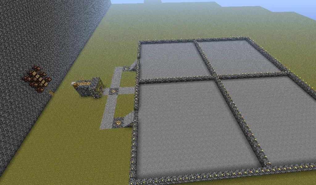 Quick Build Challenge, Карты, Minecraft