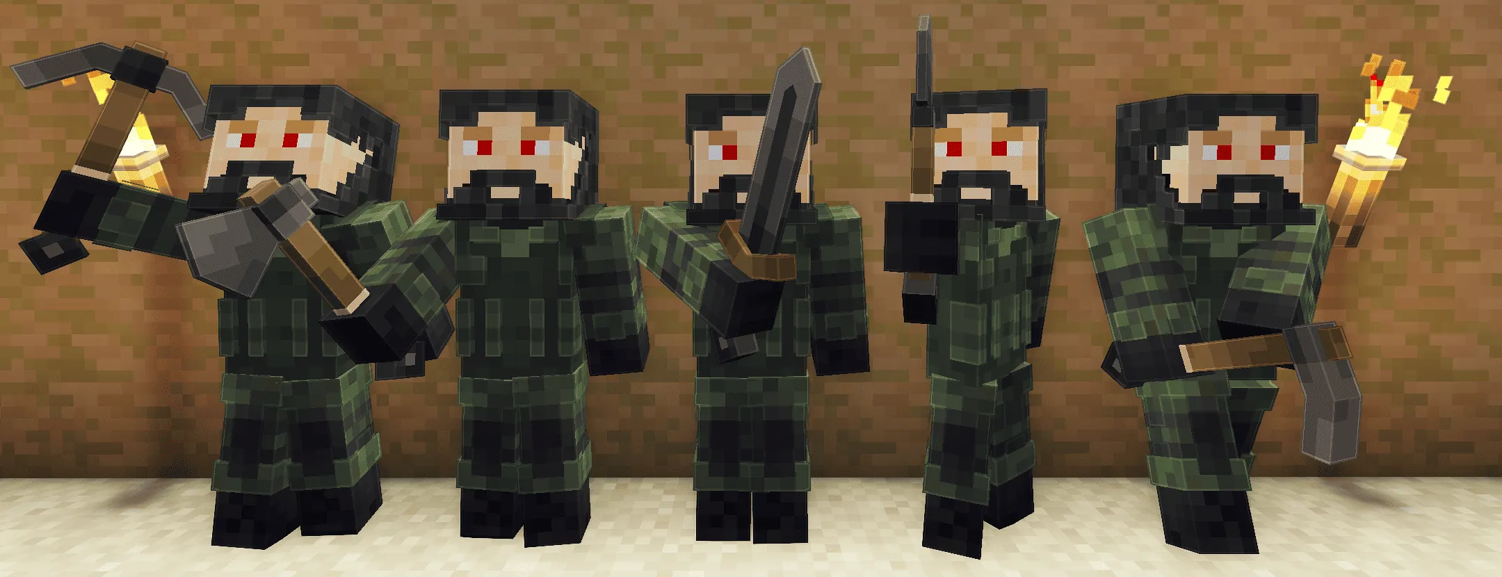 Gray's 3D items x Primity — скриншот 1 (Текстуры, Minecraft)